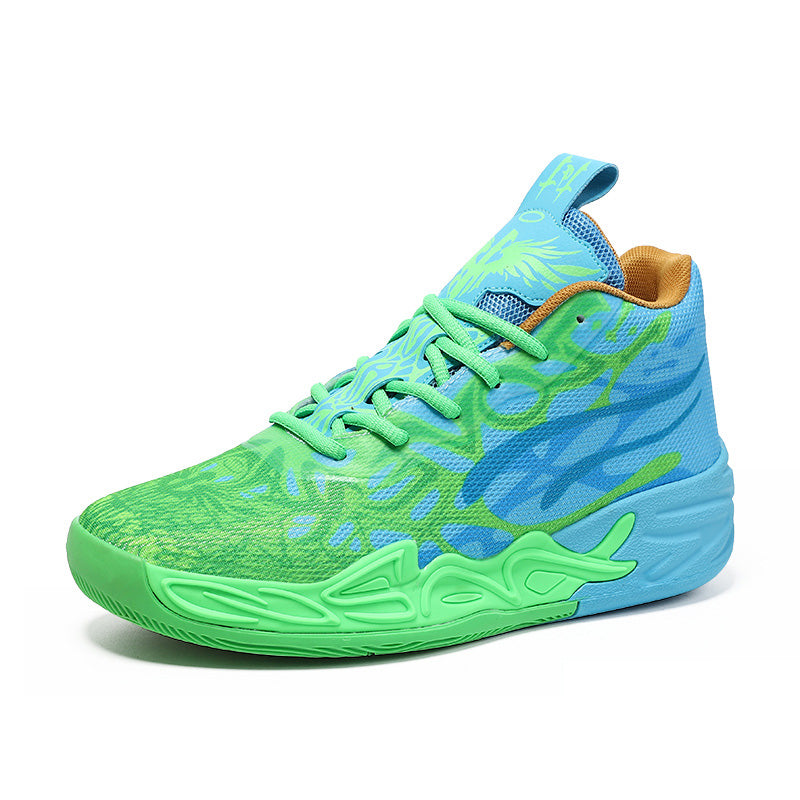 Basketball Shoes for Womens Colorful Volleyball Fashion High Top Breathable Lightweight Grip Indoor Outdoor Sport Sneakers