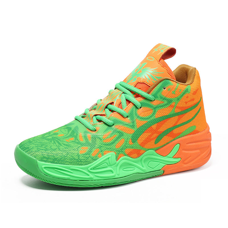 Basketball Shoes for Womens Colorful Volleyball Fashion High Top Breathable Lightweight Grip Indoor Outdoor Sport Sneakers