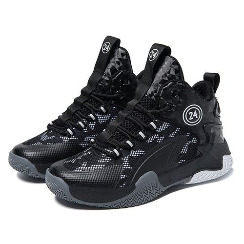 Kids Sneakers Breathable Mesh Anti Slip Shock Absorbing Sports Shoes for Boys Girls