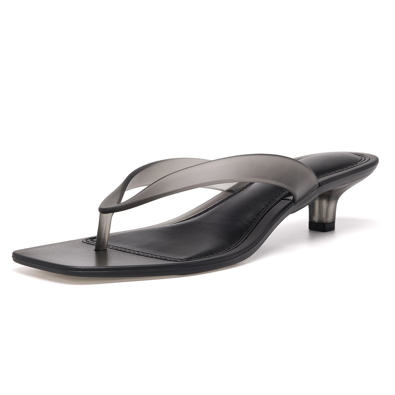 Women’s Square Toe Flip Flop Sandals Comfortable Flat Lightweight Non Slip Thong Slides